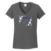 Ladies Heavy Cotton ™ 100% Cotton V Neck T Shirt Thumbnail
