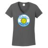 Ladies Heavy Cotton ™ 100% Cotton V Neck T Shirt Thumbnail