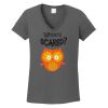 Ladies Heavy Cotton ™ 100% Cotton V Neck T Shirt Thumbnail