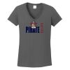 Ladies Heavy Cotton ™ 100% Cotton V Neck T Shirt Thumbnail