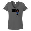 Ladies Heavy Cotton ™ 100% Cotton V Neck T Shirt Thumbnail