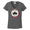Ladies Heavy Cotton ™ 100% Cotton V Neck T Shirt Thumbnail