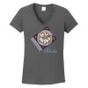Ladies Heavy Cotton ™ 100% Cotton V Neck T Shirt Thumbnail