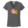 Ladies Heavy Cotton ™ 100% Cotton V Neck T Shirt Thumbnail