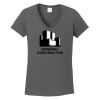 Ladies Heavy Cotton ™ 100% Cotton V Neck T Shirt Thumbnail