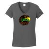 Ladies Heavy Cotton ™ 100% Cotton V Neck T Shirt Thumbnail