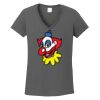 Ladies Heavy Cotton ™ 100% Cotton V Neck T Shirt Thumbnail