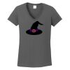 Ladies Heavy Cotton ™ 100% Cotton V Neck T Shirt Thumbnail