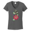 Ladies Heavy Cotton ™ 100% Cotton V Neck T Shirt Thumbnail
