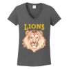 Ladies Heavy Cotton ™ 100% Cotton V Neck T Shirt Thumbnail