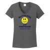 Ladies Heavy Cotton ™ 100% Cotton V Neck T Shirt Thumbnail