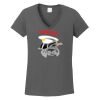 Ladies Heavy Cotton ™ 100% Cotton V Neck T Shirt Thumbnail