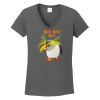 Ladies Heavy Cotton ™ 100% Cotton V Neck T Shirt Thumbnail
