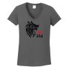 Ladies Heavy Cotton ™ 100% Cotton V Neck T Shirt Thumbnail