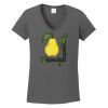 Ladies Heavy Cotton ™ 100% Cotton V Neck T Shirt Thumbnail