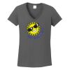 Ladies Heavy Cotton ™ 100% Cotton V Neck T Shirt Thumbnail