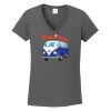 Ladies Heavy Cotton ™ 100% Cotton V Neck T Shirt Thumbnail