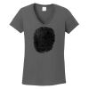 Ladies Heavy Cotton ™ 100% Cotton V Neck T Shirt Thumbnail