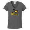 Ladies Heavy Cotton ™ 100% Cotton V Neck T Shirt Thumbnail