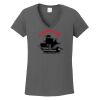 Ladies Heavy Cotton ™ 100% Cotton V Neck T Shirt Thumbnail