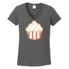 Ladies Heavy Cotton ™ 100% Cotton V Neck T Shirt Thumbnail