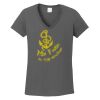 Ladies Heavy Cotton ™ 100% Cotton V Neck T Shirt Thumbnail