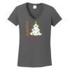 Ladies Heavy Cotton ™ 100% Cotton V Neck T Shirt Thumbnail