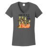 Ladies Heavy Cotton ™ 100% Cotton V Neck T Shirt Thumbnail