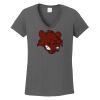 Ladies Heavy Cotton ™ 100% Cotton V Neck T Shirt Thumbnail