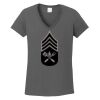 Ladies Heavy Cotton ™ 100% Cotton V Neck T Shirt Thumbnail