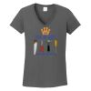 Ladies Heavy Cotton ™ 100% Cotton V Neck T Shirt Thumbnail