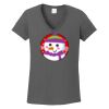 Ladies Heavy Cotton ™ 100% Cotton V Neck T Shirt Thumbnail