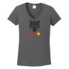 Ladies Heavy Cotton ™ 100% Cotton V Neck T Shirt Thumbnail