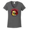 Ladies Heavy Cotton ™ 100% Cotton V Neck T Shirt Thumbnail