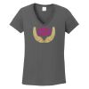 Ladies Heavy Cotton ™ 100% Cotton V Neck T Shirt Thumbnail