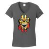 Ladies Heavy Cotton ™ 100% Cotton V Neck T Shirt Thumbnail