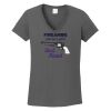 Ladies Heavy Cotton ™ 100% Cotton V Neck T Shirt Thumbnail