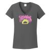 Ladies Heavy Cotton ™ 100% Cotton V Neck T Shirt Thumbnail