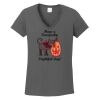 Ladies Heavy Cotton ™ 100% Cotton V Neck T Shirt Thumbnail