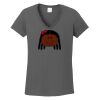 Ladies Heavy Cotton ™ 100% Cotton V Neck T Shirt Thumbnail
