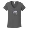 Ladies Heavy Cotton ™ 100% Cotton V Neck T Shirt Thumbnail