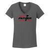 Ladies Heavy Cotton ™ 100% Cotton V Neck T Shirt Thumbnail
