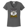 Ladies Heavy Cotton ™ 100% Cotton V Neck T Shirt Thumbnail