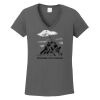 Ladies Heavy Cotton ™ 100% Cotton V Neck T Shirt Thumbnail