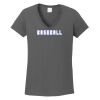 Ladies Heavy Cotton ™ 100% Cotton V Neck T Shirt Thumbnail