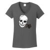 Ladies Heavy Cotton ™ 100% Cotton V Neck T Shirt Thumbnail