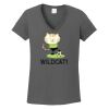 Ladies Heavy Cotton ™ 100% Cotton V Neck T Shirt Thumbnail