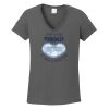 Ladies Heavy Cotton ™ 100% Cotton V Neck T Shirt Thumbnail