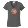 Ladies Heavy Cotton ™ 100% Cotton V Neck T Shirt Thumbnail