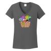 Ladies Heavy Cotton ™ 100% Cotton V Neck T Shirt Thumbnail